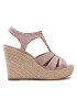 MICHAEL Michael Kors Espadrile Berkley Wedge 40S9BRMS1Y Roz - Pled.ro