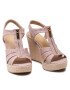 MICHAEL Michael Kors Espadrile Berkley Wedge 40S9BRMS1Y Roz - Pled.ro