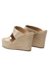 MICHAEL Michael Kors Espadrile Bradley Mule 40S3BYMS2D Auriu - Pled.ro