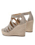 MICHAEL Michael Kors Espadrile Bradley Wedge 40S3BYMS3D Auriu - Pled.ro