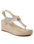 MICHAEL Michael Kors Espadrile Laney Thong 40T0LAMS1M Auriu - Pled.ro