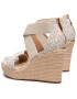 MICHAEL Michael Kors Espadrile Prue Wedge 40S0PRMS2B Bej - Pled.ro