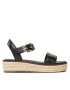 MICHAEL Michael Kors Espadrile Richie Espadrille 40S2RIFPAL Negru - Pled.ro