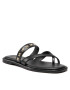 MICHAEL Michael Kors Flip flop Alba Thong Slide 40T2ALFA1L Negru - Pled.ro