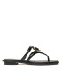 MICHAEL Michael Kors Flip flop Hampton Flat 40S3HMFS1A Negru - Pled.ro