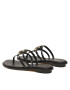 MICHAEL Michael Kors Flip flop Hampton Flat 40S3HMFS1A Negru - Pled.ro