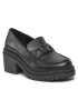 MICHAEL Michael Kors Pantofi Rocco Heeled Loafer 40H3RCMP1L Negru - Pled.ro