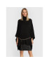 MICHAEL Michael Kors Poncho MF260HNCSN Negru Relaxed Fit - Pled.ro