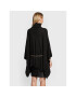 MICHAEL Michael Kors Poncho MF260HNCSN Negru Relaxed Fit - Pled.ro