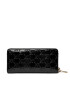 MICHAEL Michael Kors Portofel Mare de Damă Large Logo Embossed 34H3GJ6T9U Negru - Pled.ro