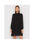 MICHAEL Michael Kors Rochie tip cămașă Georgette MF180PR7R3 Negru Relaxed Fit - Pled.ro