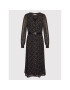 MICHAEL Michael Kors Rochie tip cămașă Kate MH18Y464PE Negru Regular Fit - Pled.ro