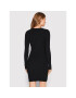 MICHAEL Michael Kors Rochie tricotată Chain Link MS2810C33D Negru Slim Fit - Pled.ro