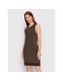 MICHAEL Michael Kors Rochie tricotată MH1807G5KZ Maro Slim Fit - Pled.ro