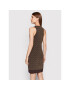 MICHAEL Michael Kors Rochie tricotată MH1807G5KZ Maro Slim Fit - Pled.ro