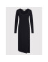 MICHAEL Michael Kors Rochie tricotată MU2817U33D Negru Slim Fit - Pled.ro