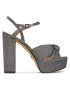 MICHAEL Michael Kors Sandale Josie Platform 40H3JOHS1D Argintiu - Pled.ro