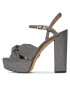 MICHAEL Michael Kors Sandale Josie Platform 40H3JOHS1D Argintiu - Pled.ro