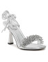 MICHAEL Michael Kors Sandale Lucia Sandal 40S3LCHS1M Argintiu - Pled.ro