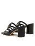 MICHAEL Michael Kors Șlapi Hampton Mid Sandal 40S3HMMS1A Negru - Pled.ro