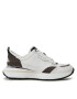 MICHAEL Michael Kors Sneakers Flynn Trainer 43S3FYFS7D Alb - Pled.ro