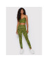 MICHAEL Michael Kors Top MS250IZ3ZU Verde Slim Fit - Pled.ro