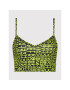 MICHAEL Michael Kors Top MS250IZ3ZU Verde Slim Fit - Pled.ro