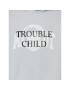 Mindout Bluză Unisex Trouble Child Gri Oversize - Pled.ro