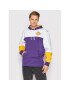 Mitchell & Ness Bluză FPHD1217 Violet Regular Fit - Pled.ro