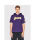 Mitchell & Ness Bluză HDSSAJ19074 Violet Relaxed Fit - Pled.ro