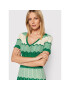 Morgan Rochie tricotată 221-RMRAY Verde Slim Fit - Pled.ro