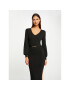 Morgan Rochie tricotată 232-RMROSA Negru Slim Fit - Pled.ro