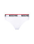 MOSCHINO Underwear & Swim Set 2 perechi de chiloți brazilieni ZUA4745 9003 Alb - Pled.ro