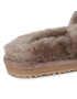 Mou Șlapi Sheepskin Fur Slide Slipper FW161001L Maro - Pled.ro