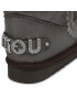 Mou Pantofi Eskimo 18 With Rhinestones Logo Argintiu - Pled.ro