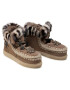 Mou Pantofi Eskimo Sneaker Star Patch&Mink FW111006A Maro - Pled.ro