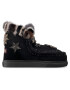 Mou Pantofi Eskimo Sneaker Star Patch&Mink FW111006A Negru - Pled.ro