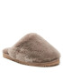 Mou Papuci de casă Closed Toe Sheepskin Fur Slippper FW161000L Bej - Pled.ro