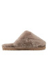 Mou Papuci de casă Closed Toe Sheepskin Fur Slippper FW161000L Bej - Pled.ro