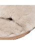 Mou Papuci de casă Sheepskin Fur Slide Slipper FW161001L Bej - Pled.ro