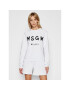 MSGM Bluză 3041MDM89 217299 Alb Regular Fit - Pled.ro