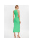 MSGM Rochie de vară 3441MDA61 237120 Verde Slim Fit - Pled.ro