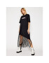 MSGM Rochie de zi 3041MDA63 217298 Negru Regular Fit - Pled.ro