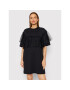 MSGM Rochie de zi 3241MDA79 227298 Negru Relaxed Fit - Pled.ro