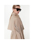 MSGM Trench 3441MDC04Y 237104 Bej Regular Fit - Pled.ro