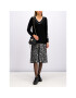 My Twin Rochie tricotată 192MP3052 Negru Oversize - Pled.ro