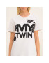 My Twin Tricou 201MP235H Alb Regular Fit - Pled.ro