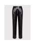 NA-KD Pantaloni din imitație de piele 1018-008216-0002-579 Negru Relaxed Fit - Pled.ro