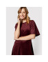 NA-KD Rochie de zi Velvet 1100-004520-0212-581 Vișiniu Regular Fit - Pled.ro