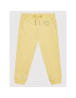 NAME IT Pantaloni trening 13198363 Galben Regular Fit - Pled.ro